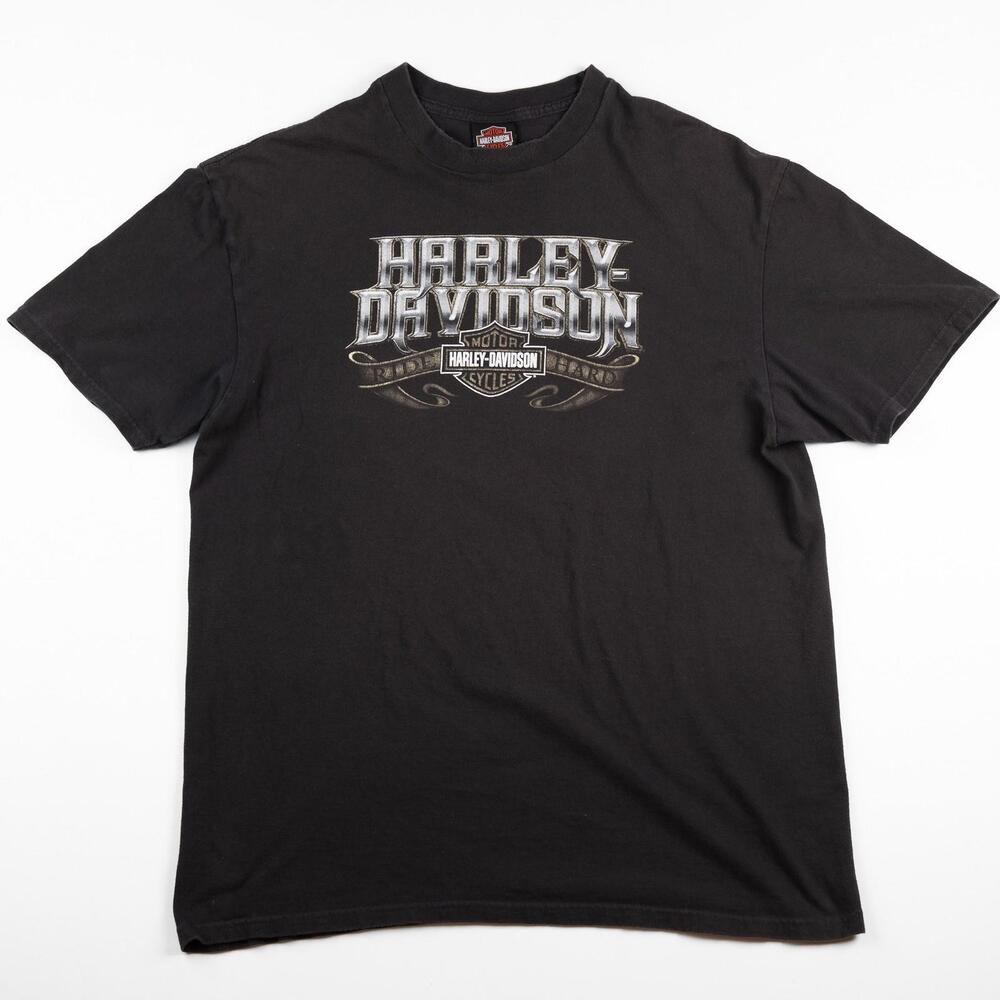 Harley Davidson Gainesville Florida Alligator T-Shirt Men’s 2XL Black 2011 - Picture 1 of 7